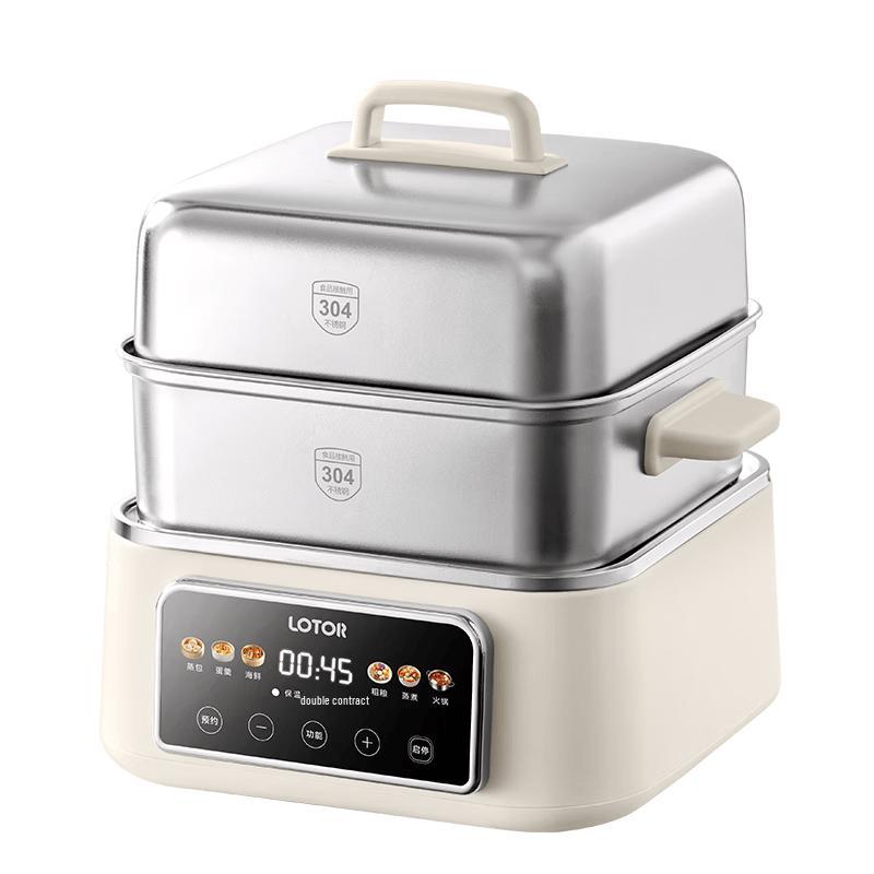LOTOR Multi-Cooker & Electric Food Steamer CN plug (adapter included)