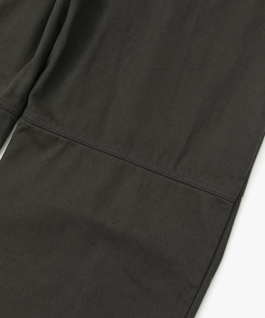 COFWI Jonos Multi-Tuck Wide Pants Charcoal Brown