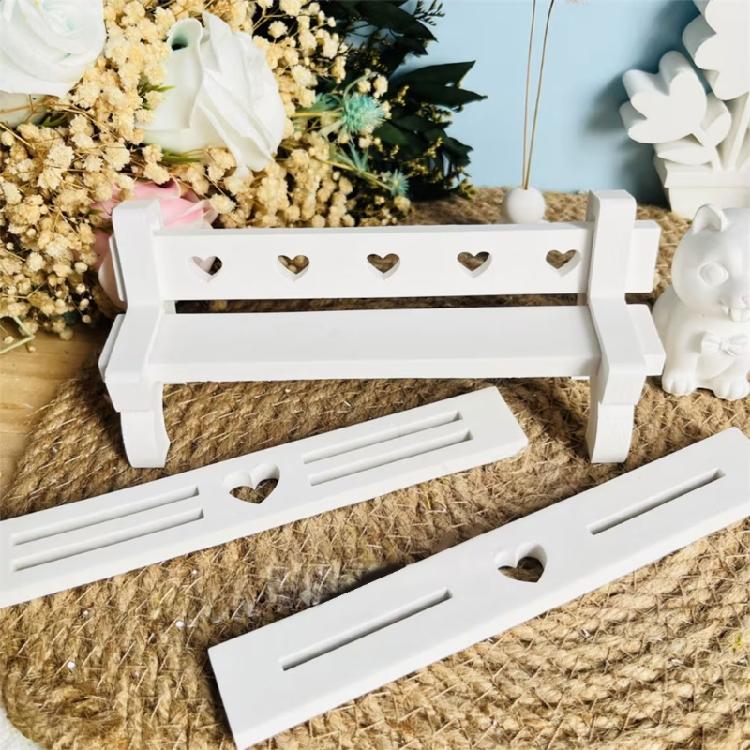Benches Silicone Molds Plasters Molds Creative Chair Gypsum Molds Castings Molds Craft Supplies