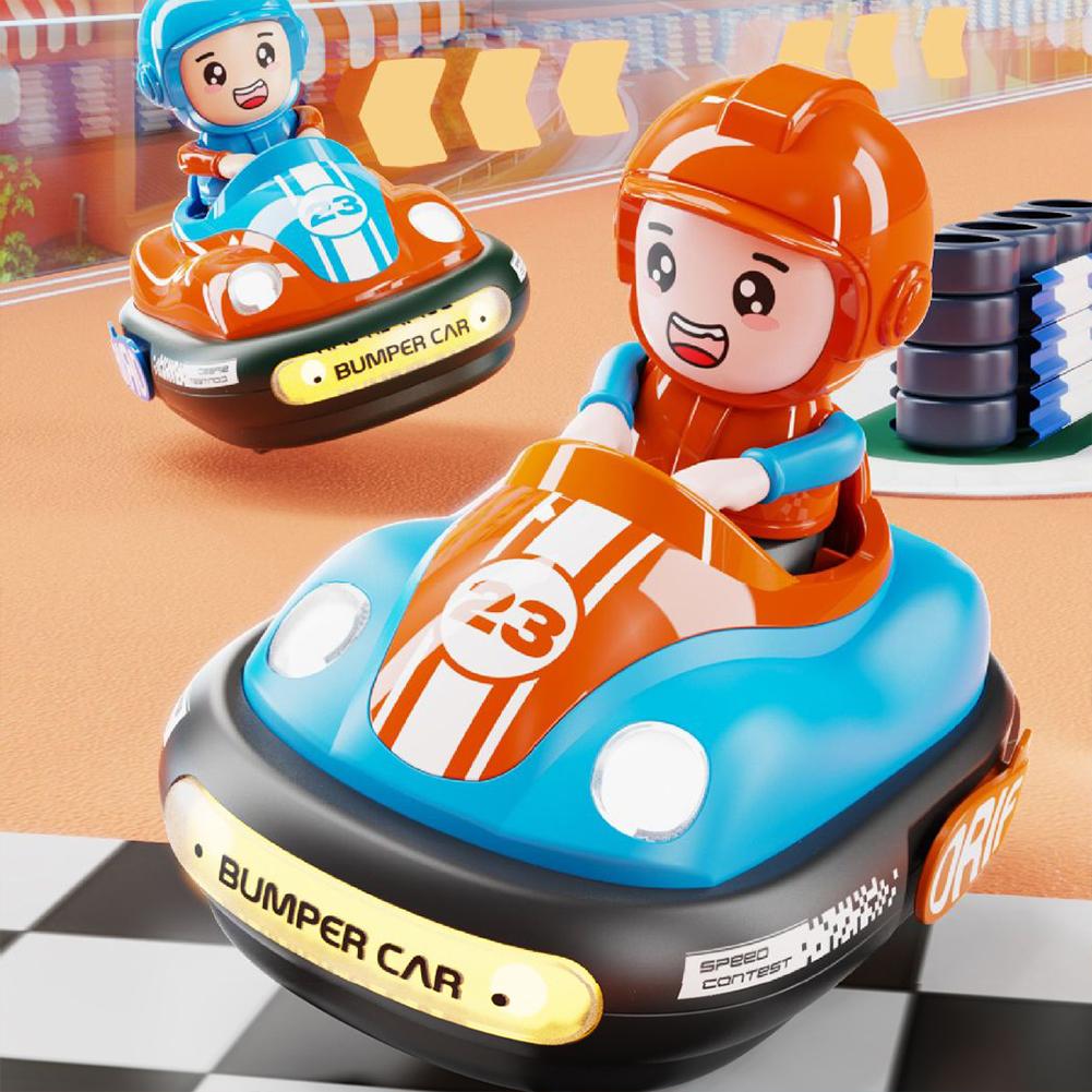 Kids Remote Control Bumper Car Funny Interactive Car Toy With Sounds/Light For Boys Girls