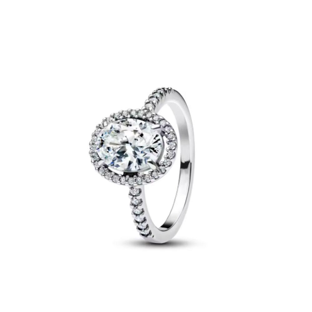 925 Silver, Heart-Shaped, Floral, Sun Moon Rings Suitable for Delicate Jewelry for Women At Wedding Parties