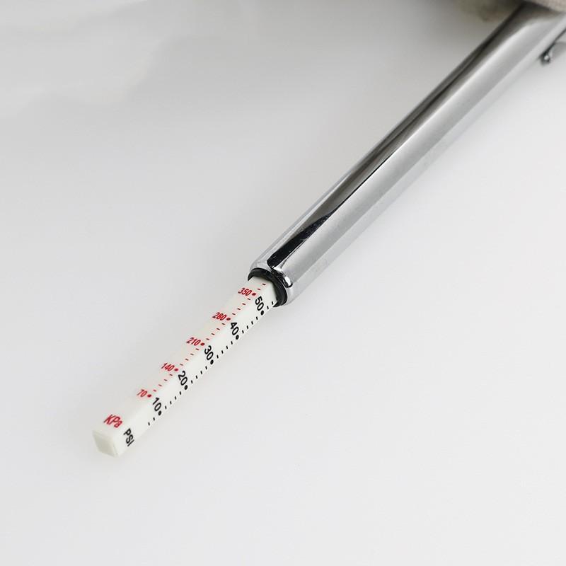 ALLSOME Tyre Air Pressure Test Meter Pen Hot Sale  Emergency Use Portable 5-50 PSI Pressure Gauge Durable Mini Test Meter Gauge Pen