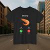 Shrim Dzwoni Koszulka Męska Krótki Rękaw Śmieszna Krewetka Mem Koszulka Streetwear Koszulki Dla Męża Chłopaka Dopasowana Koszulka