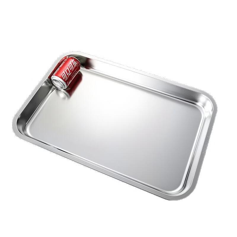 UOSUUOSU Rectangular Stainless Steel Steaming Tray