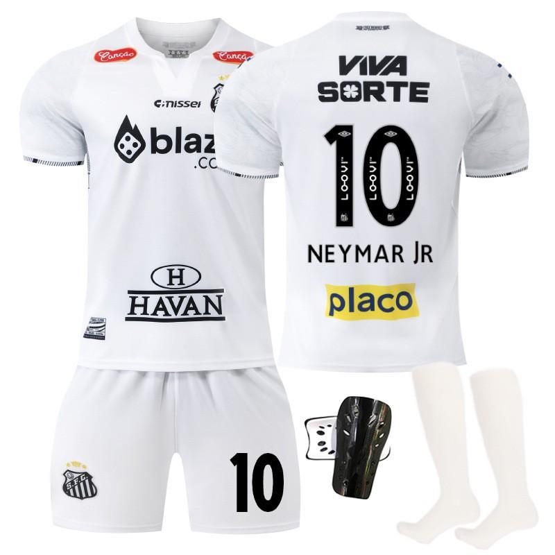 2425 Santos Heim Neymar Nr. 10er-Trikot-Set Liga Kinder-Fußballuniform