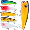 Surface Popper 6.5cm 6.5g Water Splashing Bass Lure Fish Bait Tackle
