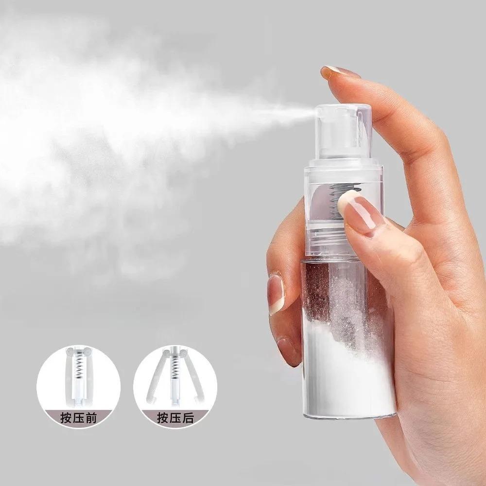 Hair Salon Powder Spray Bottle Barber Baircut Talcum Plastic Powder Spray Bottle Styling Tools Accessories Refillable Bottles