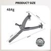 Adjustable Locking Spanner Wrench Clutch Alloy Motorcycle/Bike Flywheel for E Bike