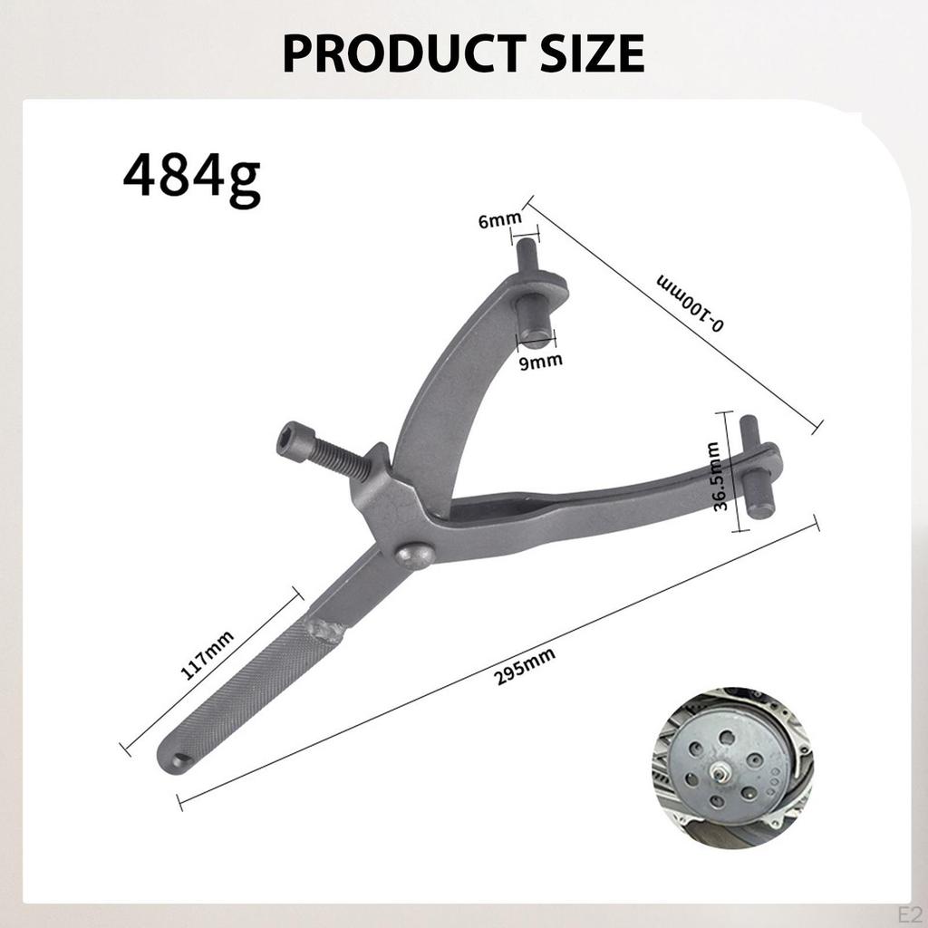 Adjustable Locking Spanner Wrench Clutch Alloy Motorcycle/Bike Flywheel for E Bike