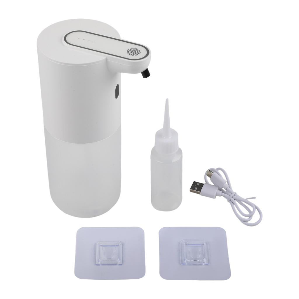 White Touchless Foaming Dispenser Space-saving Design Three Dispensing Styles Touch-free Hygiene Hands-free Operation