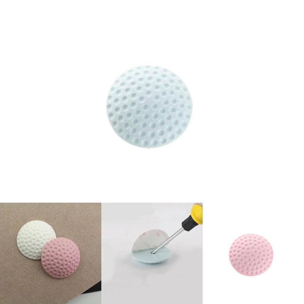 Self-adhesive Door Stopper And Wall Protector Pad For Doorknob Damage Prevention