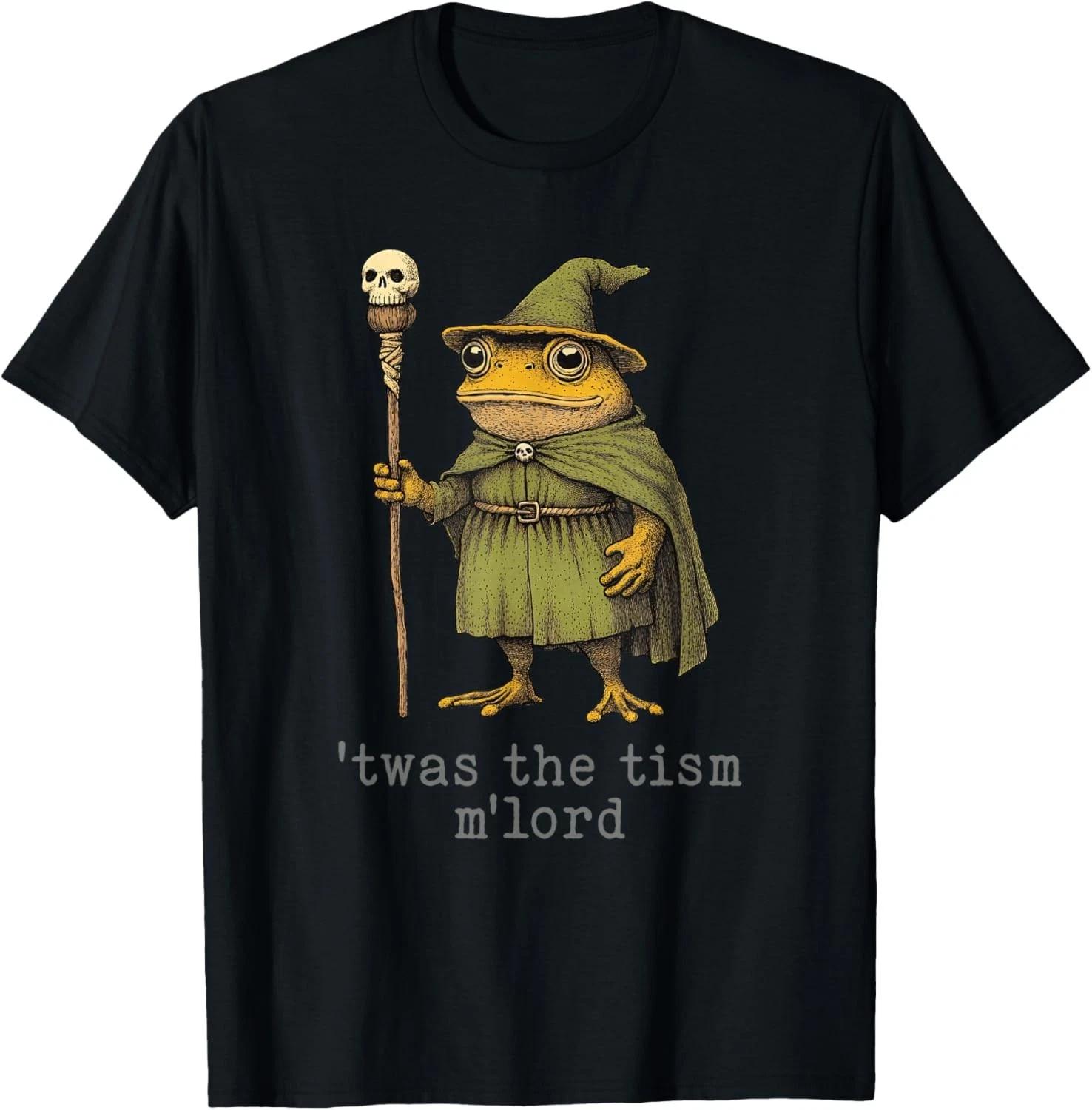

TWAS The Tism M Lord Funny Wizard Frog Witch T-Shirt unisex T-Shirt S