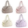 New Quilted Light Shoulder Bag Women's Large-capacity Commuter Travel Handbag Simple and Versatile Messenger Bag