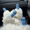 Sapatos para cães de estimação para o verão, sapatos de malha respirável com sola macia e alças, protetores de pata anti-queda, antiderrapantes e anti-sujidade para cachorros saírem