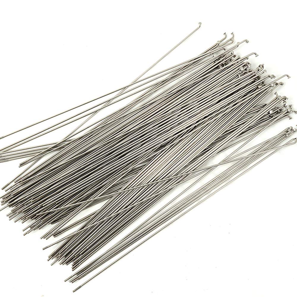 SENQI Bicycle Stainless Steel with Copper 36 pieces Spokes, 170mm-297mm, Caps,