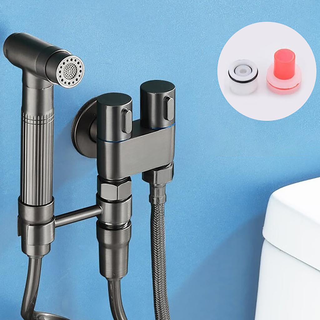 Modern Bathroom Handheld Bidet Sprayer Set Elegant Toilet Hand Sprayer Long Flexible Hose Hand Shower for Bathroom