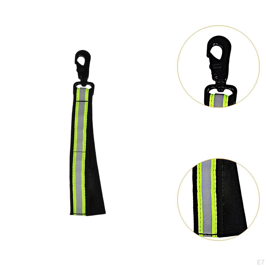 Clip, Firefighter , Glove Strap, Metal/polyester, Easy Attachment for Construction Site Equipment,