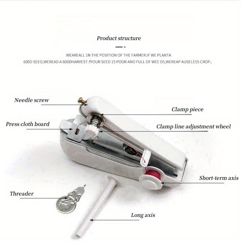 Portable Manual Mini Mini Sewing Machine Household Handheld Simple Sewing Clothes Simple Commercial Small Tailoring Machine