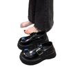 2025 Spring and Autumn New College British Style JK Uniform Small Leather Shoes Women's Platform Big Head Loafers Versatile Single Shoes