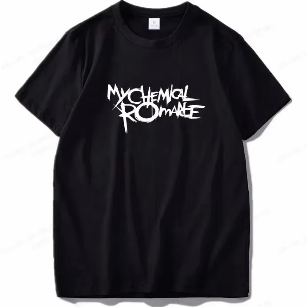 My Chemical Romance T Shirt Men Fashion T-shirts Cotton Tshirt Kids Hip Hop Tops Tees Women Tshirt Summer Vintage Anime Tops Boy