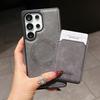 Samsung S25Edge/S24 ULTRA Pinshield Leather Anti-Fall Magnetic Card Holder Case