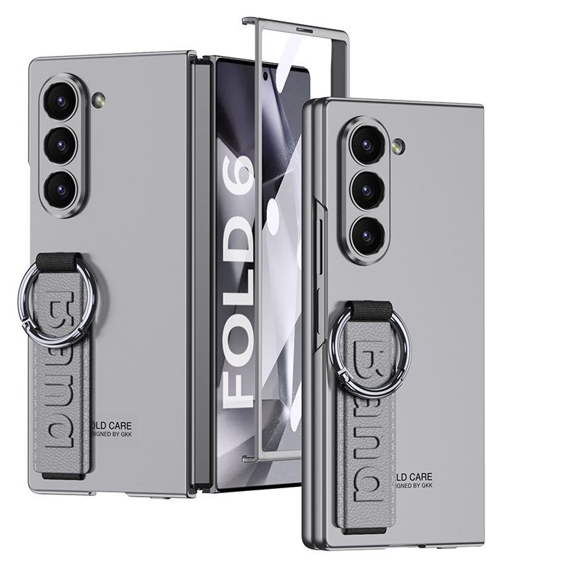 Z FOLD6 Phone Case with Camera Cutout & Elastic Wrist Strap