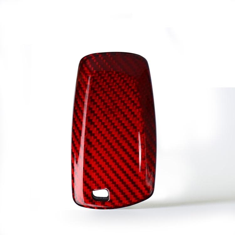 Interior Mouldings Real Carbon Fiber Car key Fob Case key cover For BMW 520 525 f30 f10 F18 118i 320i 1 3 5 7Series X3 X4 M3 M4