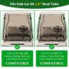 Golf Cart Windshield Retaining Clips Kit for Club Car DS/Yamaha, 7+2+2 Windshield Mounting Sash Short Clips Universal Fit 1"x1" Struts Rail for Club