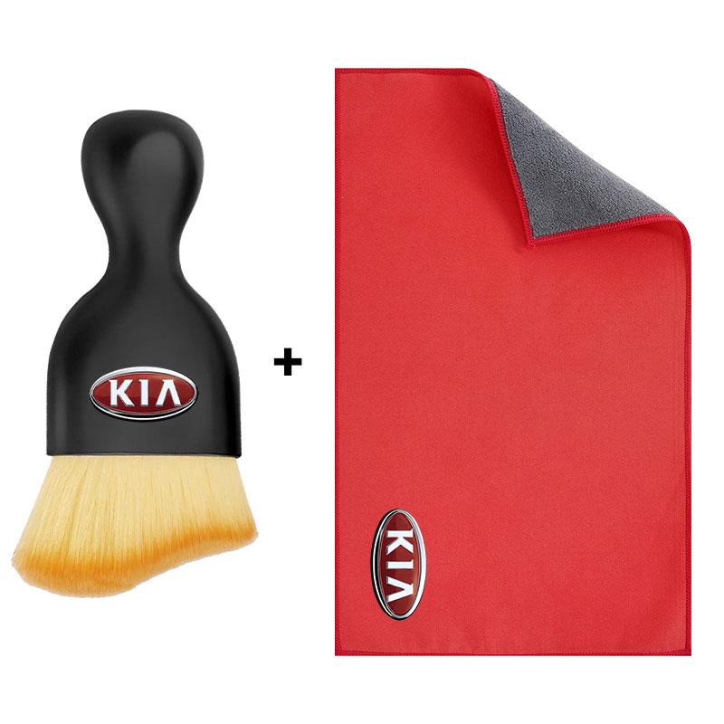 Car Air Conditioner Air Outlet Cleaning Soft Brush Car Washing Cleaning Tool For KIA Sportage Ceed Rio 3 4 K2 K3 K4 K5 K6 K7 K8 Picanto Sorento Optima