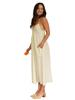 Women's V-Neck Striped Summer Suspender Dress (2025)