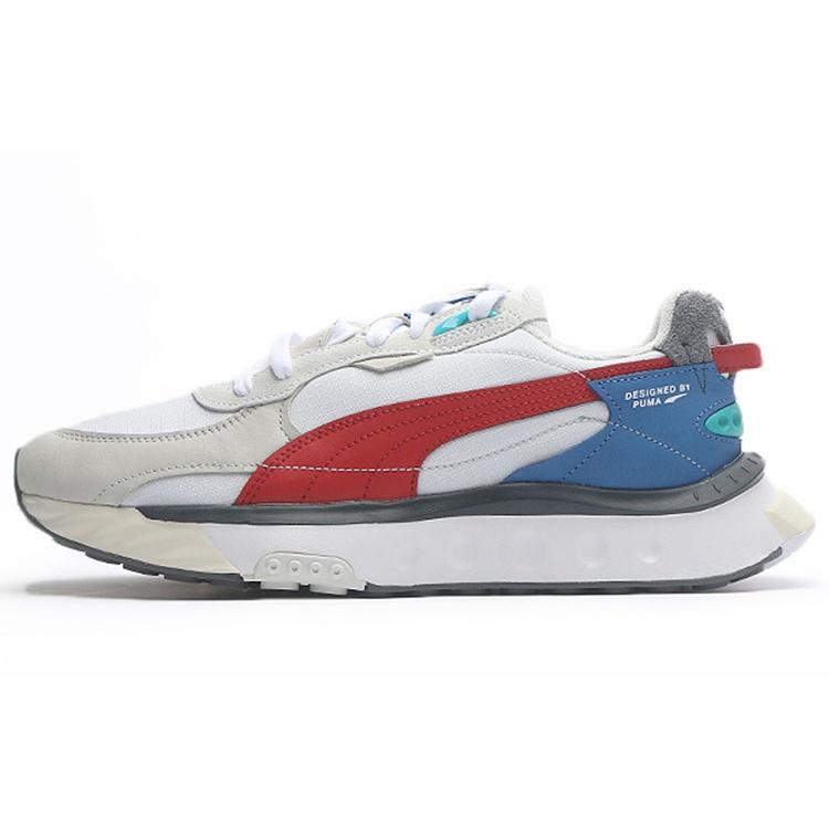 PUMA Wild Rider Layers - White Urban Red Men s 380697-01 EU 36