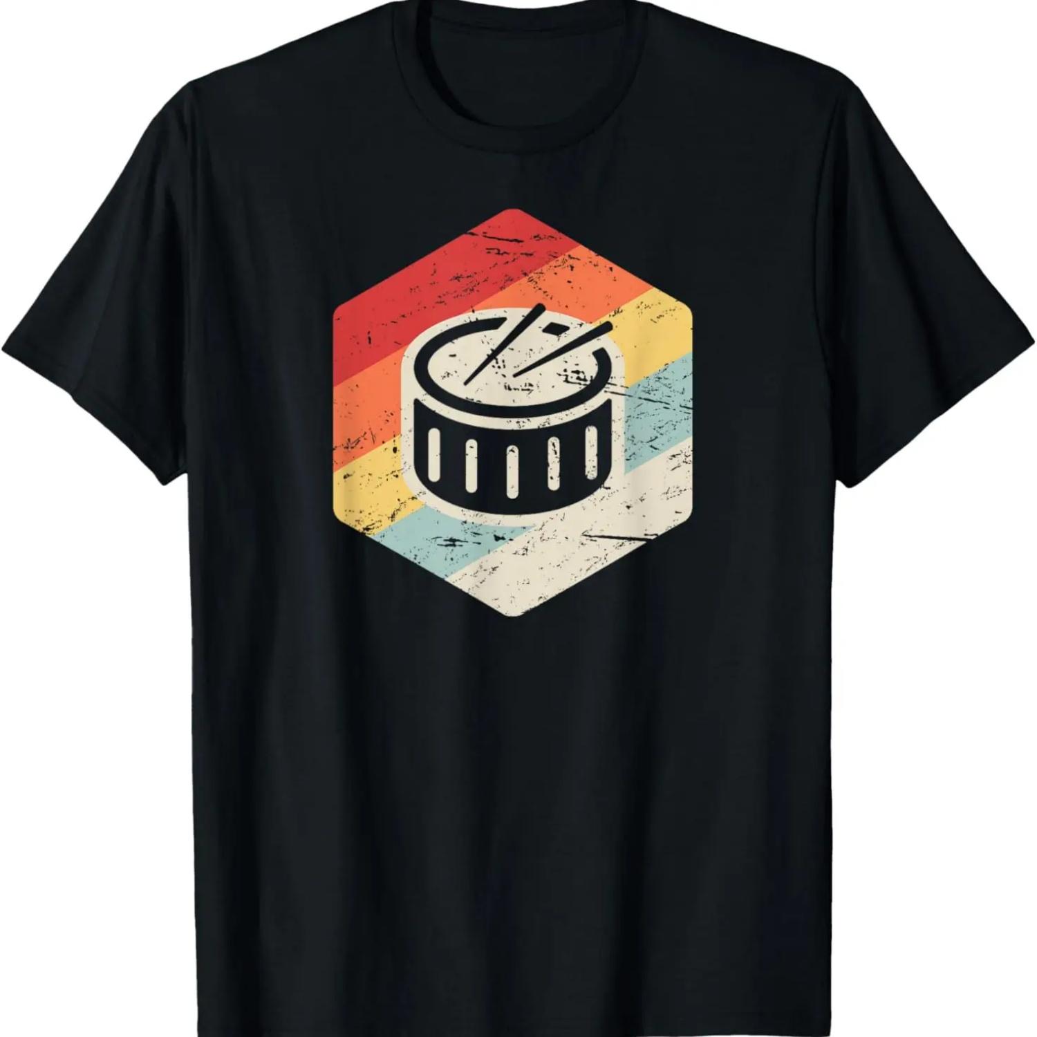 Born To Be A Drummer Drums T-Shirt S