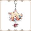 My Dress-Up Darling Plastic Anime Keychain Kitagawa Marin Bag Tag Cute Decorative Baji Cartoon Keyrings Trendy Gift