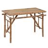 VidaXL Folding Garden Table 115x50x75 Cm Bamboo 341745