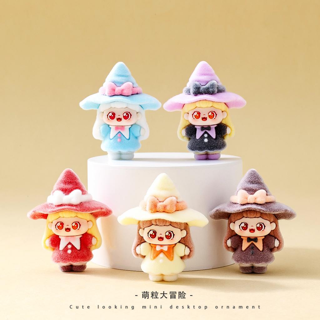 10pcs/Set Magician Girl Figure Toy MIni Figurine Desktop Decoration Model Ornaments Toys Boys Girls Christmas Gifts