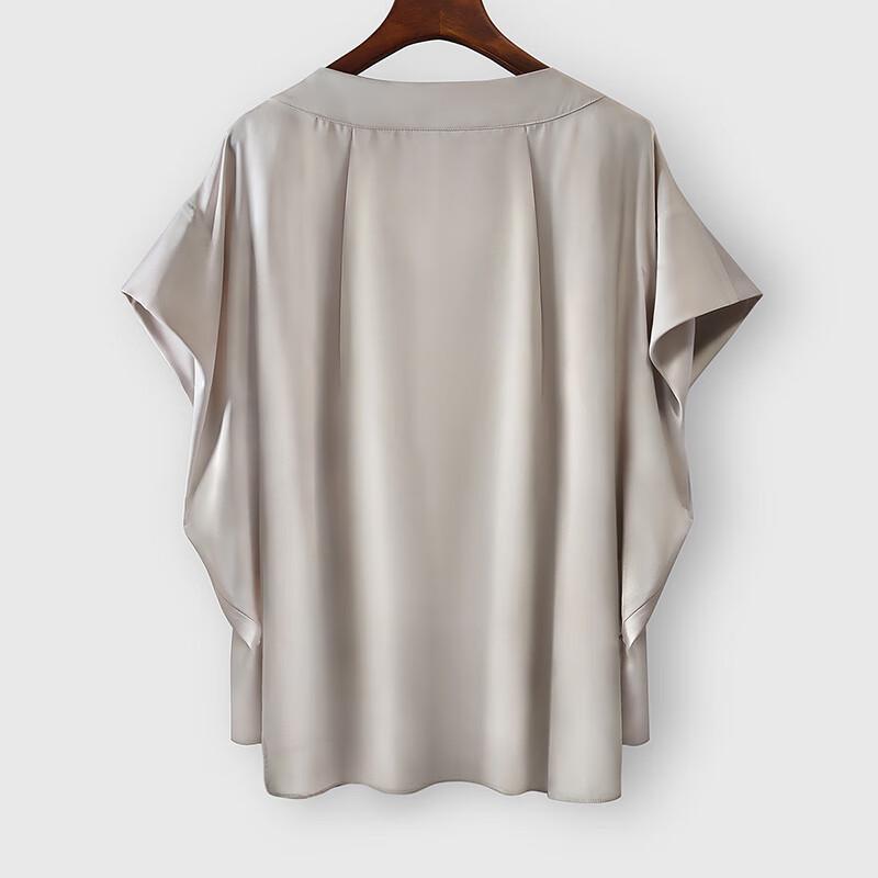 Women's 2025 Summer Round Neck Loose Fit Commuter Shirt