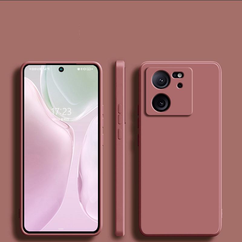 Pentru Mi 13T Mi13T Pro Husă Lux Silicon Lichid Husă Moale Pentru Xiaomi Mi 13T Mi 13 T Pro Mi13T Pro 5G Protecție Huse de Telefon Fundas