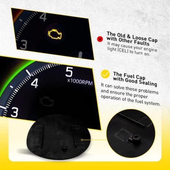 Fuel Gas Tank Cap Fits 2009 2010 11 2012 2013-2015 Honda Pilot 74481-SZA-A01ZZ A