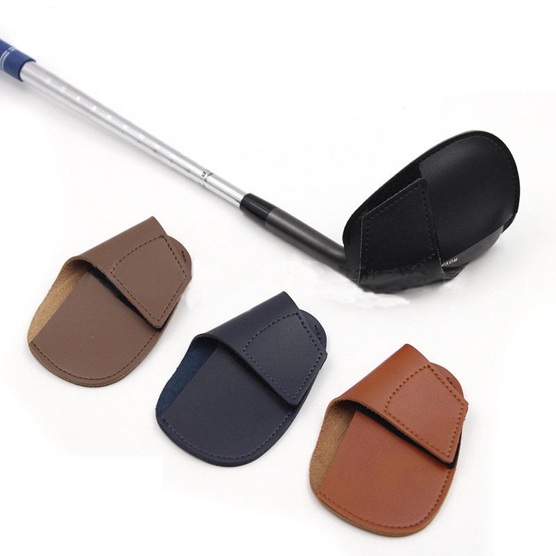 GOLF Club Leather Cover Golf Club Cap Head Protective Leather Cover Golf Putter Head Protection