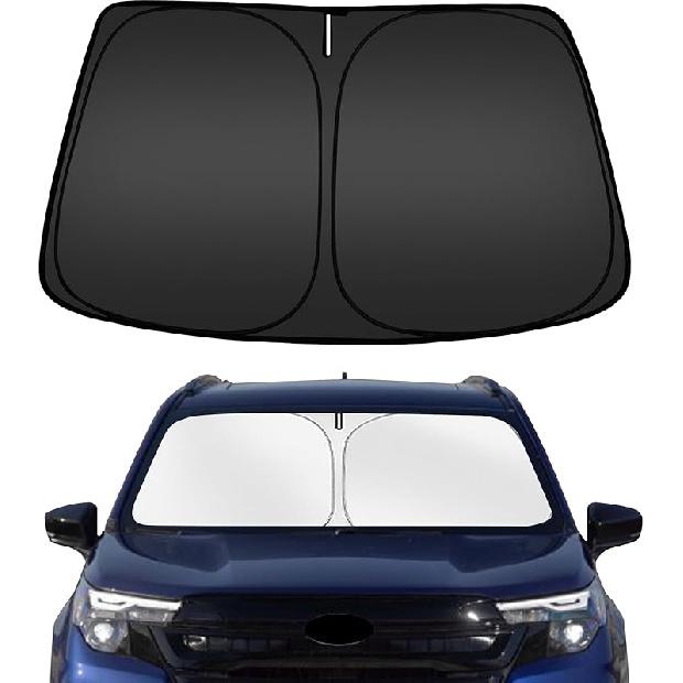 ARISMOTOR Windshield Sun Shade For Hyundai Kona 2024-2025 2026,  Fit Foldable Front Window Sunshade Sun Visor Protector, Block UV Rays Keep Your Car