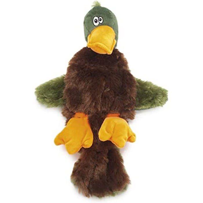 Peluche - KARLIE - 521359 - Canard Flatinos - 40 cm - Couineur - Léger
