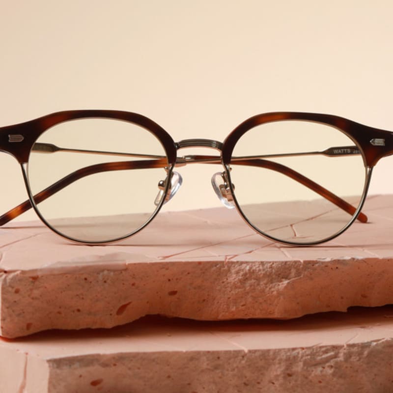 

DAYWALKER Zeiss Lens Unisex Blue Light Blocking Glasses Black WATTS C4A WATTS C4A