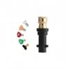 High Pressure Water Gun Foam Cannon Adapter Kit for Karcher K2 K3 K4 K5 K6 K7, Quick Connect with Color Nozzle Attachments