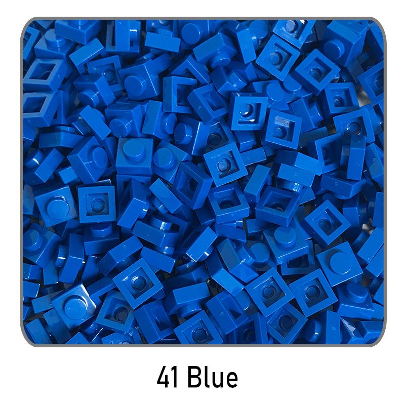500Pcs Diy Pixel Art Building Blocks Thin Figures Bricks Compatible With 3024 1X1 Square Bricks Bulk Assemble Toys Gift For Chil