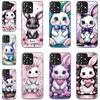Rabbit Love Phone Case For ZTE Blade V80 V60 V50 Design 4G V30 V40 Vita Axon 60 50 40 Lite 30 Pro 11 V41 Smart A3 A5 Cover