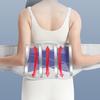 Breathable Back Support Brace, Adjustable Waist Wrap for Lower Back Pain Relief, Herniated Disc, Lumbar Compression Belt for Sports, Fitness