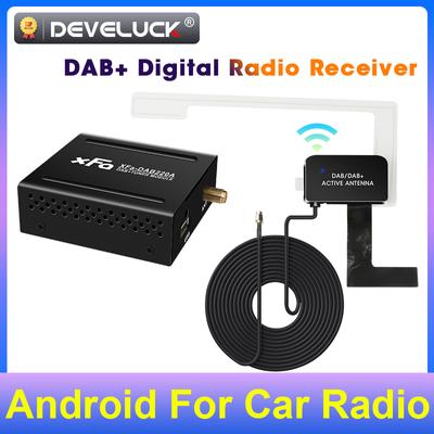 Adattatore antenna DAB+ con USB per autoradio Android GPS ricevitore lettore unità principale ricevitore segnale DAB trasmissione audio digitale