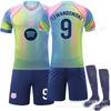 2526 Soccer Jersey 9 Lewandowski Special Edition Quick-Dry Fabric New Barca Commemorative No. 10 Adama Jersey