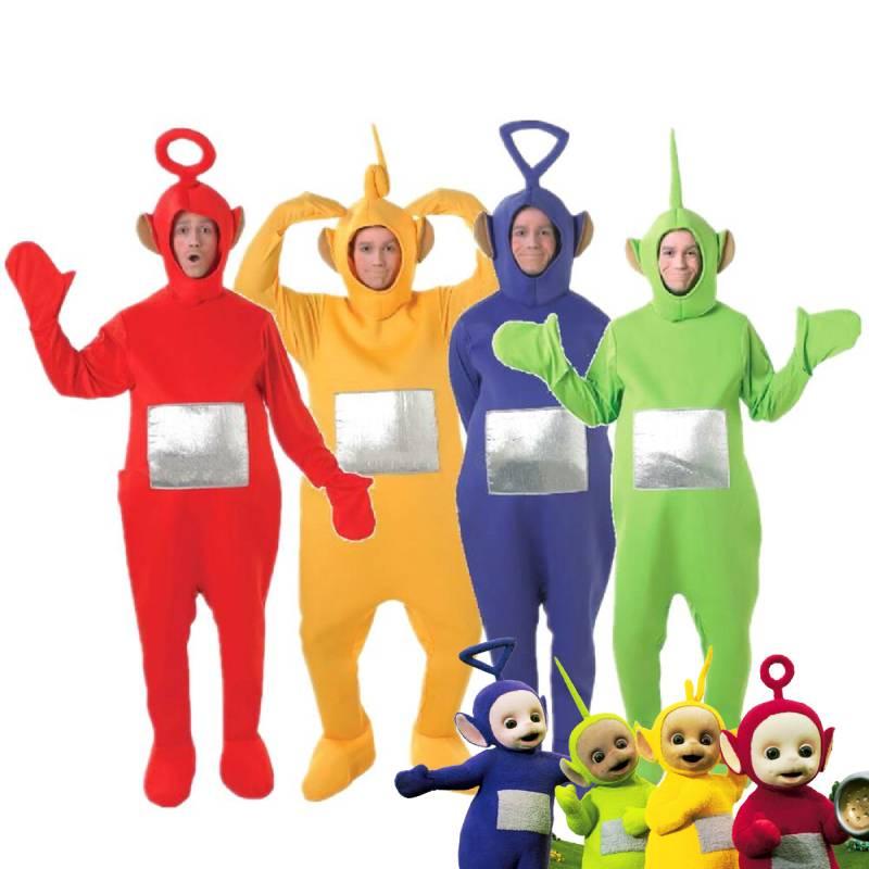 Fun Teletubbies Costume Polyester Bodysuit With Headpiece!