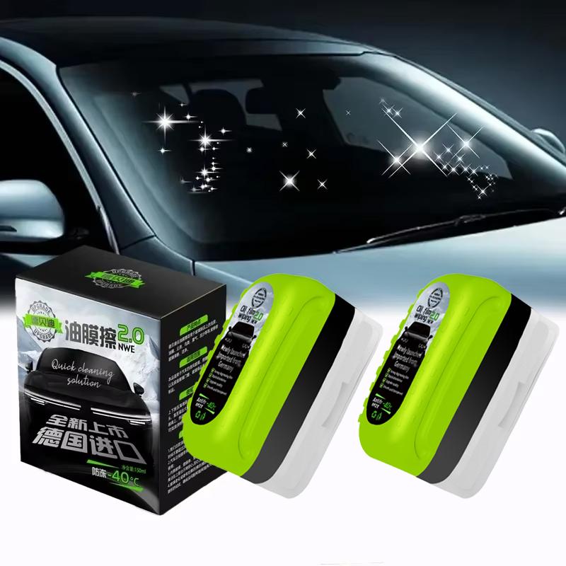 Car Oil Film Cleaning Agent, Window Front Windshield Rainproof and Anti Fog Agent, Coating Remover Accessories